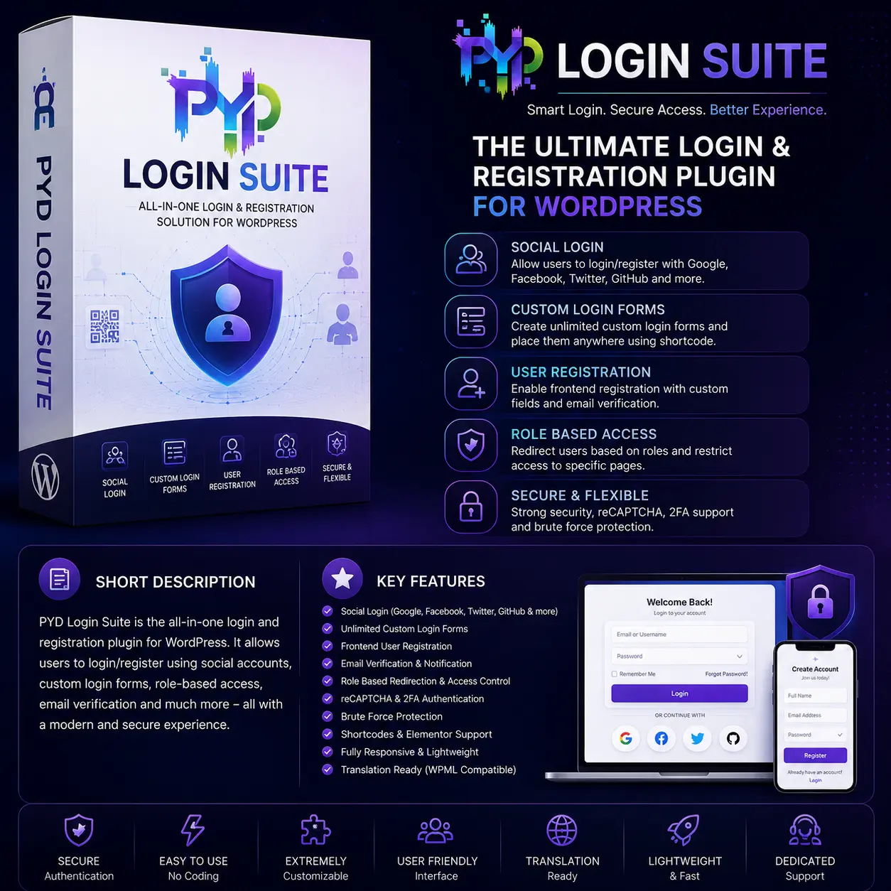 PYD Login Suite preview